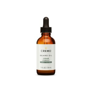 cremo revitalizing beard oil, astonishingly superior, 1 ounce bottle, forest blend scent by cremo